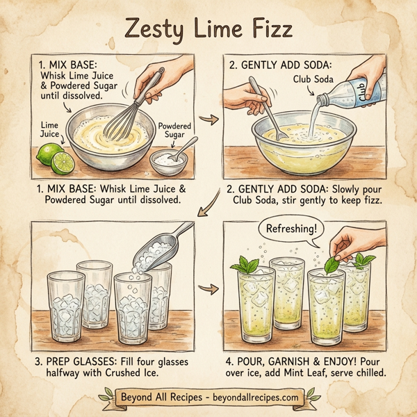 Zesty Lime Fizz instructions
