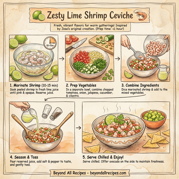 Zesty Lime Shrimp Ceviche instructions