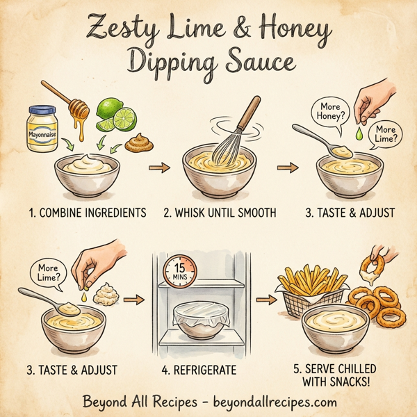 Zesty Lime & Honey Dipping Sauce instructions
