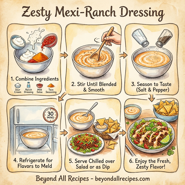 Zesty Mexi-Ranch Dressing instructions