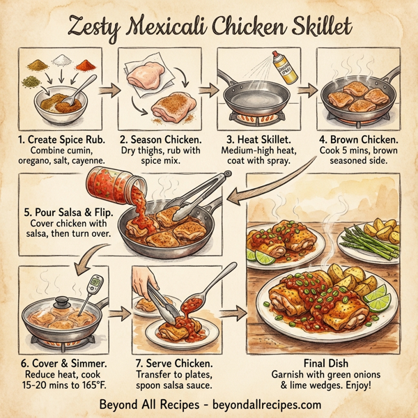 Zesty Mexicali Chicken Skillet instructions