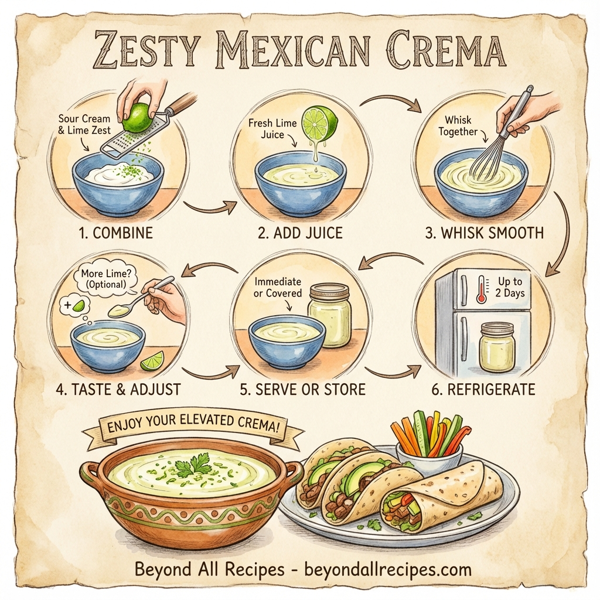 Zesty Mexican Crema instructions