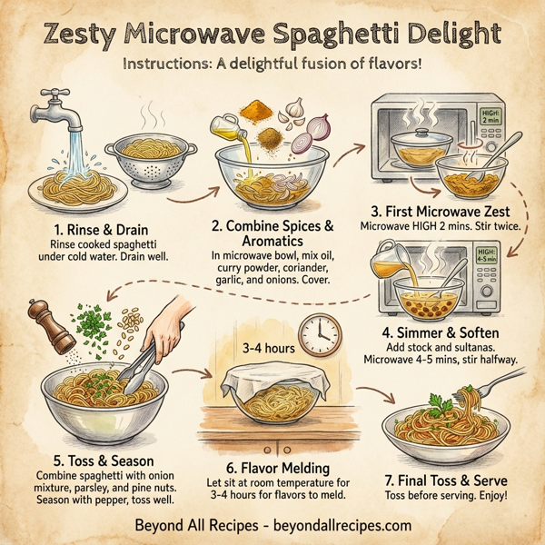 Zesty Microwave Spaghetti Delight instructions