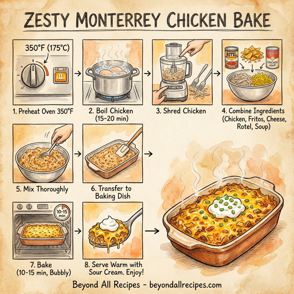 Zesty Monterrey Chicken Bake instructions