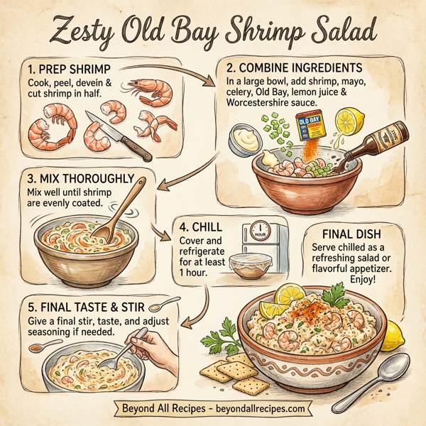 Zesty Old Bay Shrimp Salad instructions