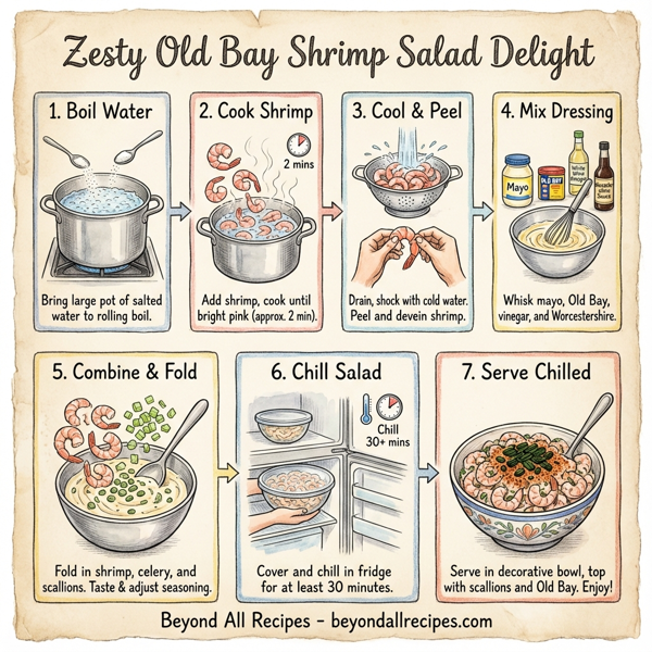 Zesty Old Bay Shrimp Salad Delight instructions