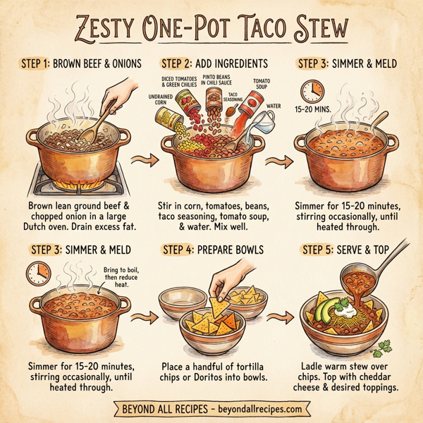 Zesty One-Pot Taco Stew instructions