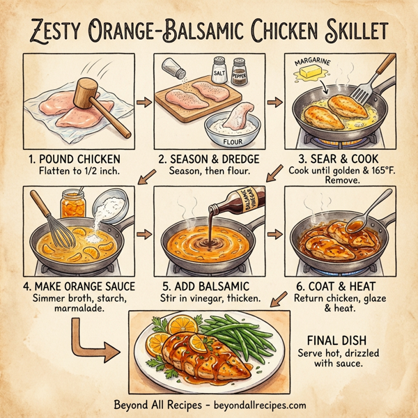Zesty Orange-Balsamic Chicken Skillet instructions
