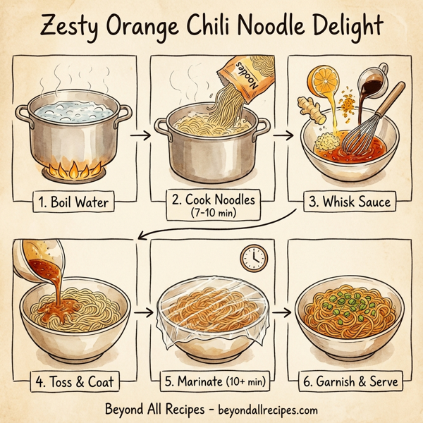 Zesty Orange Chili Noodle Delight instructions