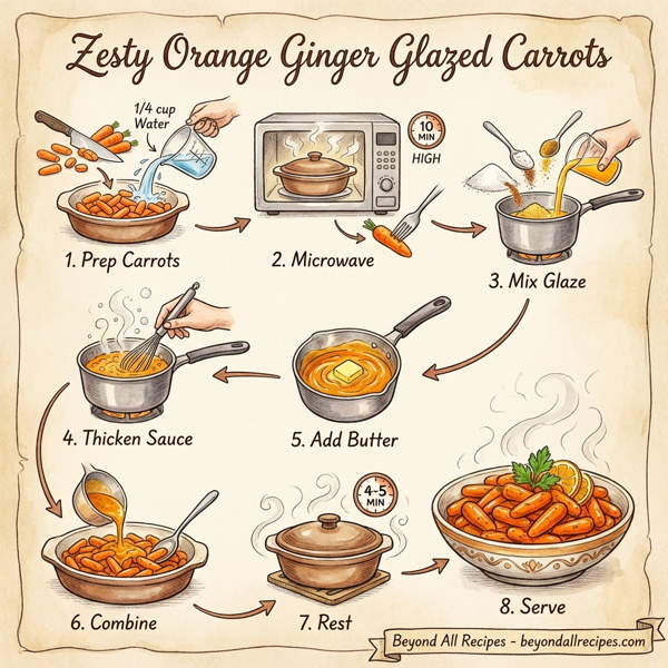 Zesty Orange Ginger Glazed Carrots instructions