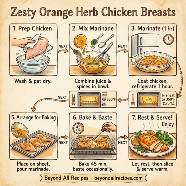 Zesty Orange Herb Chicken Breasts instructions