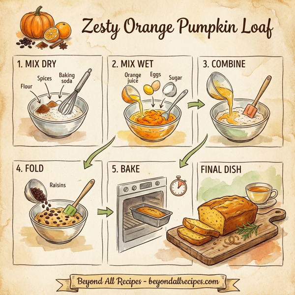 Zesty Orange Pumpkin Loaf instructions