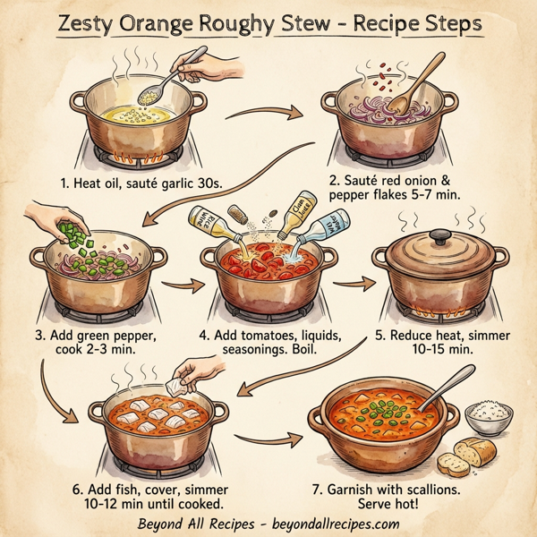 Zesty Orange Roughy Stew instructions