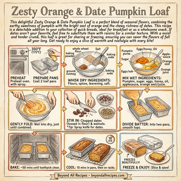 Zesty Orange & Date Pumpkin Loaf instructions