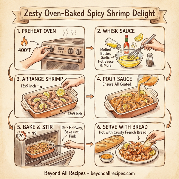 Zesty Oven-Baked Spicy Shrimp Delight instructions