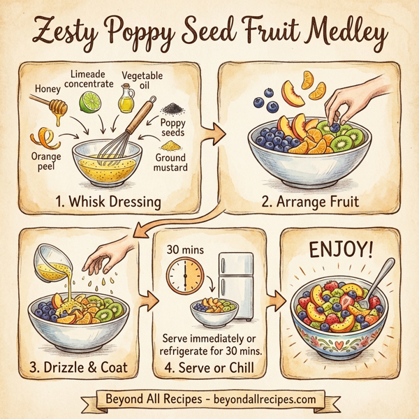 Zesty Poppy Seed Fruit Medley instructions