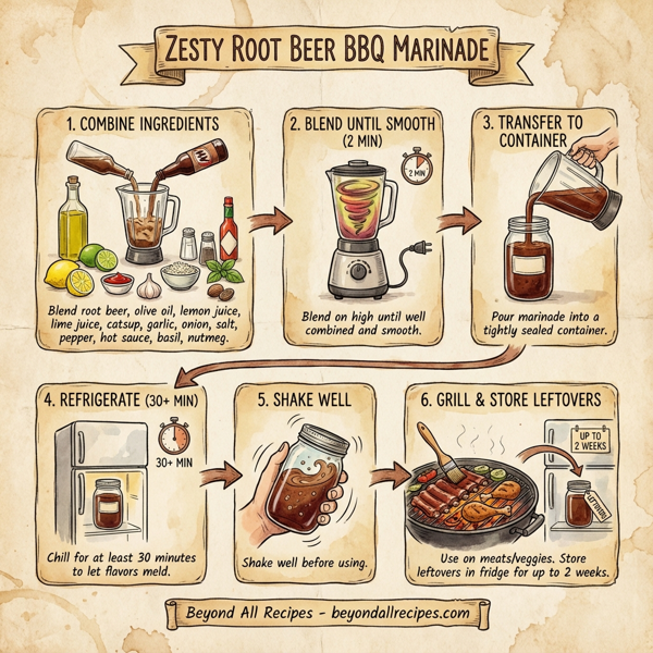 Zesty Root Beer BBQ Marinade instructions