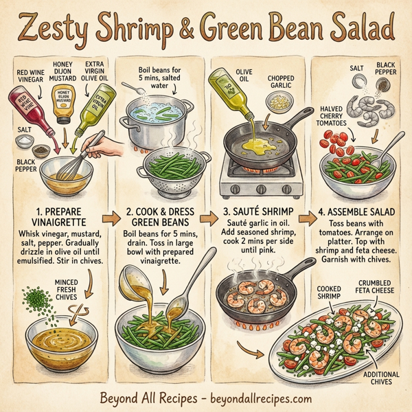 Zesty Shrimp & Green Bean Salad instructions
