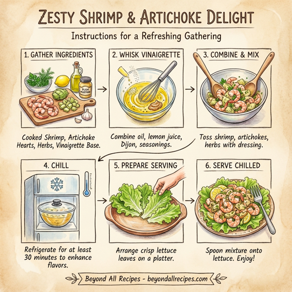 Zesty Shrimp and Artichoke Delight instructions
