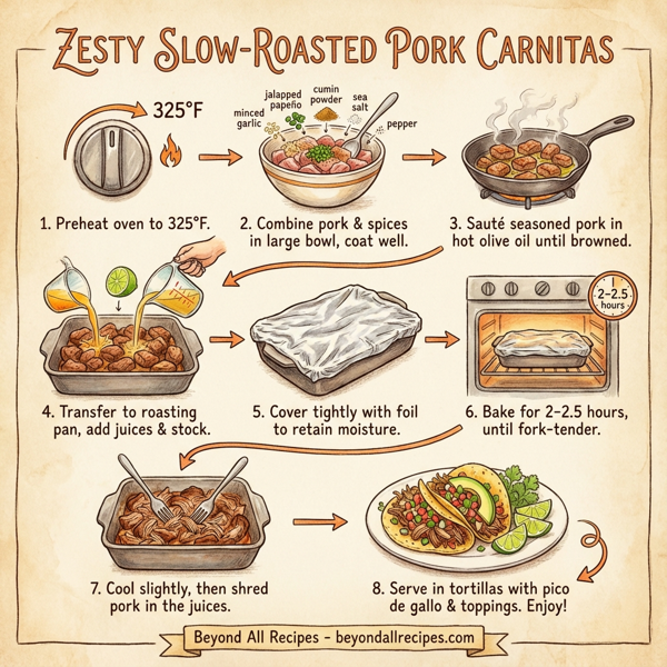 Zesty Slow-Roasted Pork Carnitas instructions