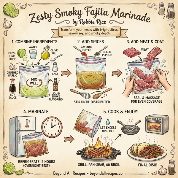 Zesty Smoky Fajita Marinade instructions