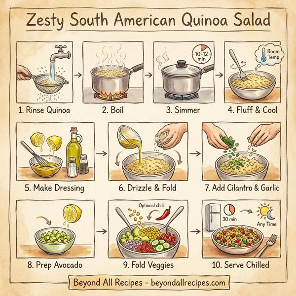 Zesty South American Quinoa Salad instructions