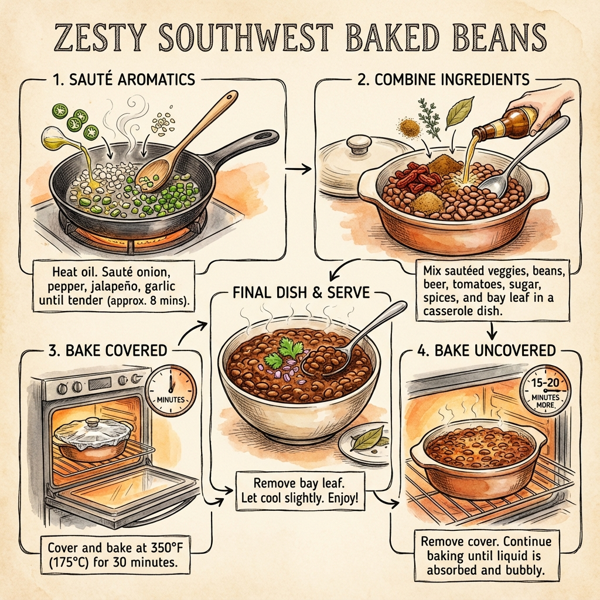 Zesty Southwest Baked Beans instructions