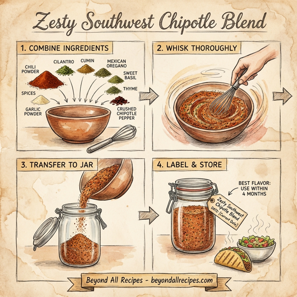 Zesty Southwest Chipotle Blend instructions