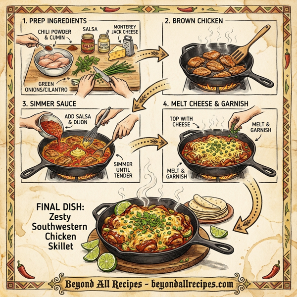 Zesty Southwestern Chicken Skillet instructions