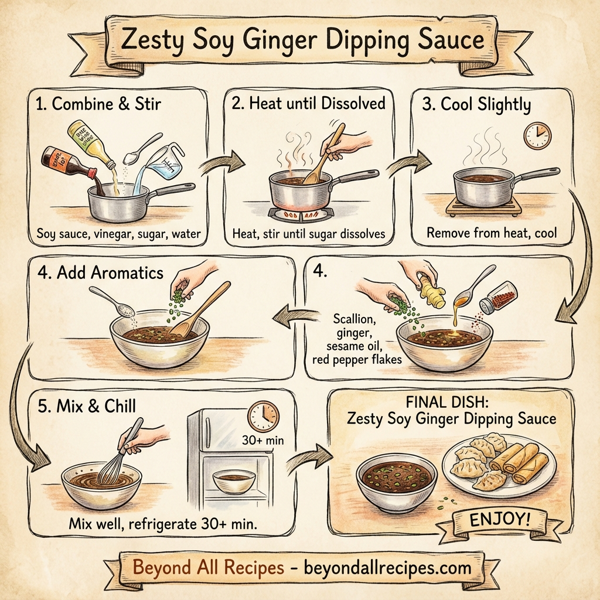 Zesty Soy Ginger Dipping Sauce instructions
