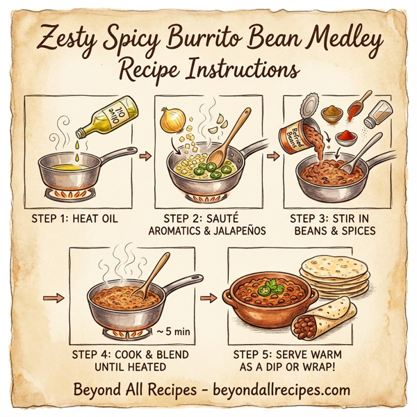 Zesty Spicy Burrito Bean Medley instructions
