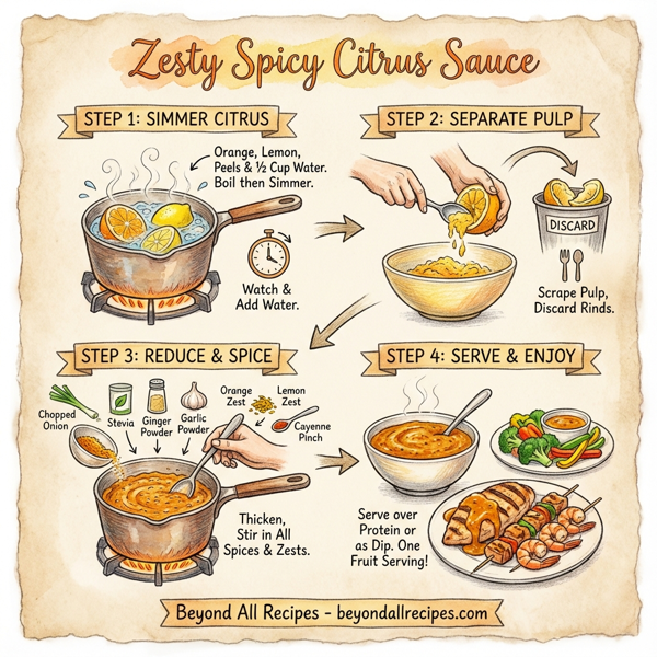 Zesty Spicy Citrus Sauce instructions