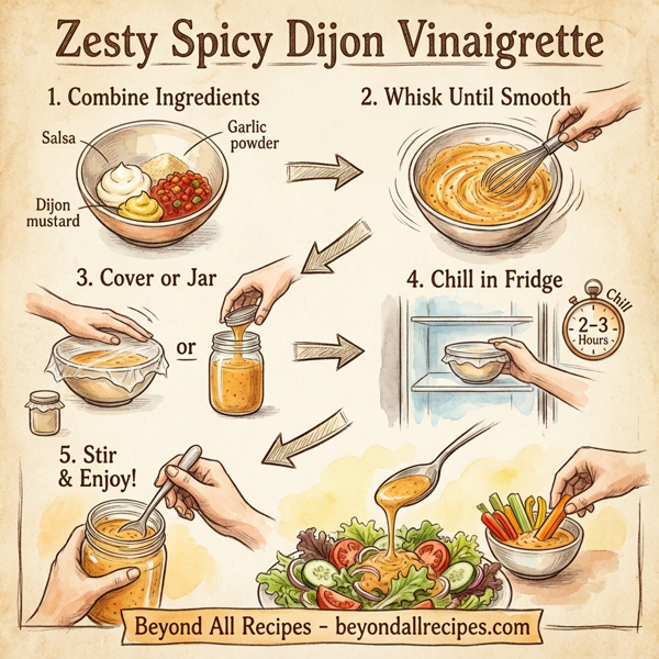 Zesty Spicy Dijon Vinaigrette instructions
