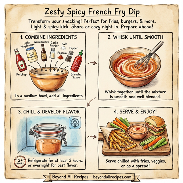 Zesty Spicy French Fry Dip instructions