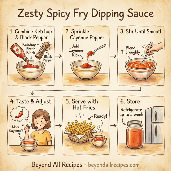 Zesty Spicy Fry Dipping Sauce instructions