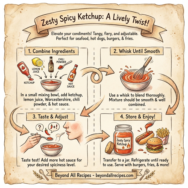 Zesty Spicy Ketchup instructions