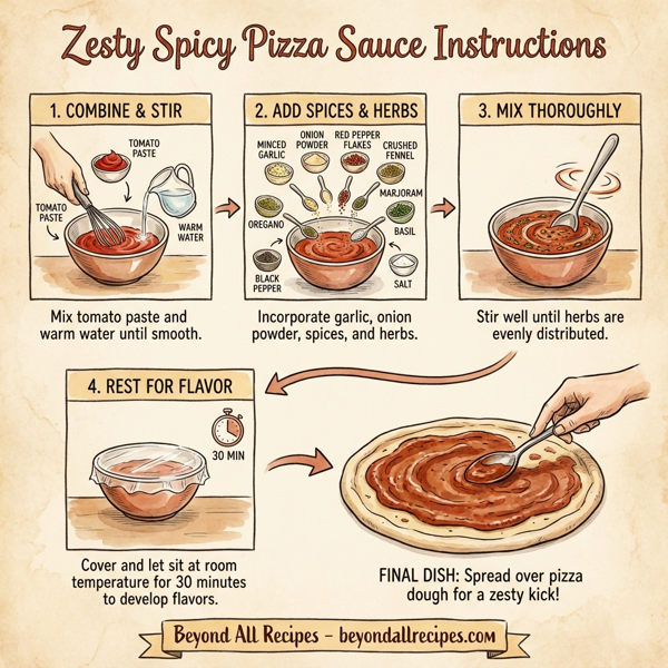 Zesty Spicy Pizza Sauce instructions