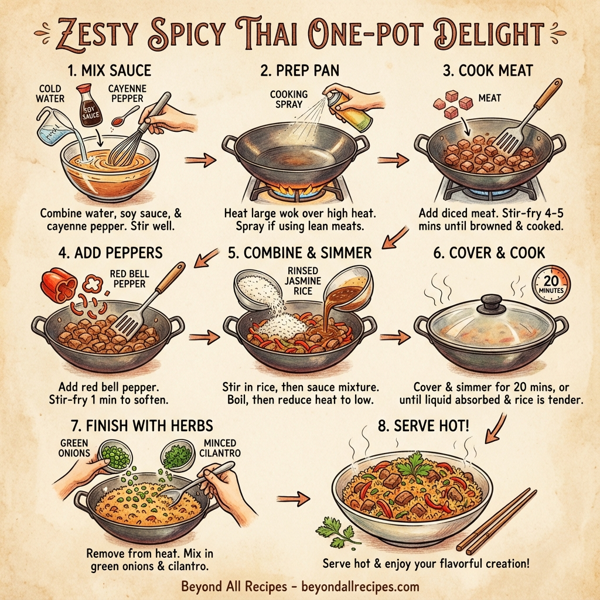 Zesty Spicy Thai One-Pot Delight instructions