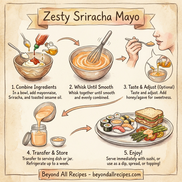 Zesty Sriracha Mayo instructions