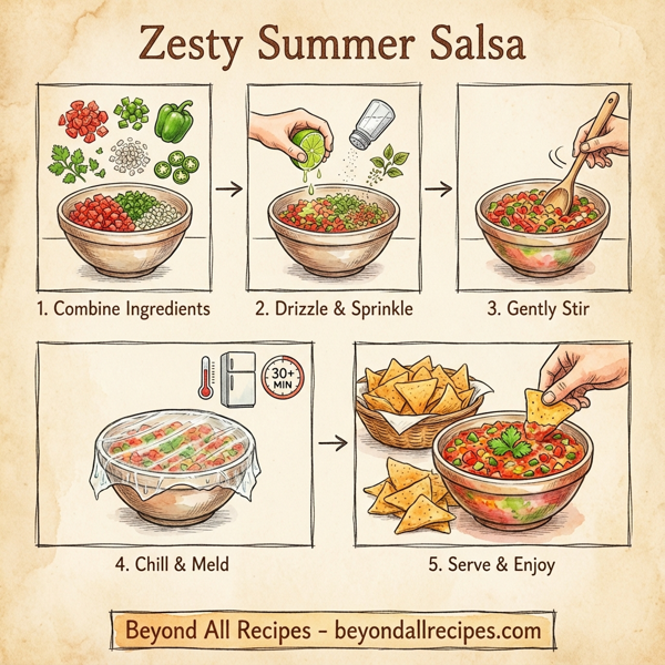 Zesty Summer Salsa instructions
