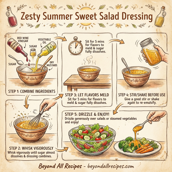 Zesty Summer Sweet Salad Dressing instructions