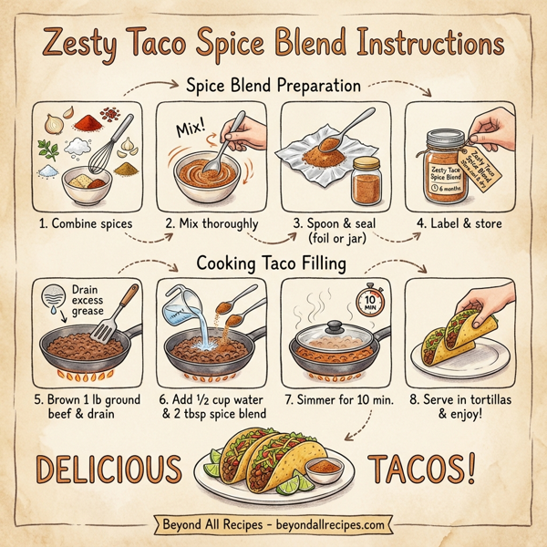 Zesty Taco Spice Blend instructions