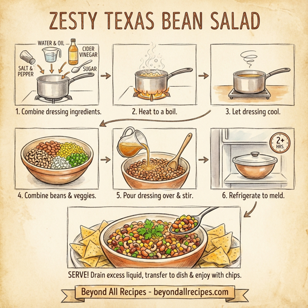 Zesty Texas Bean Salad instructions