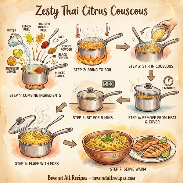 Zesty Thai Citrus Couscous instructions