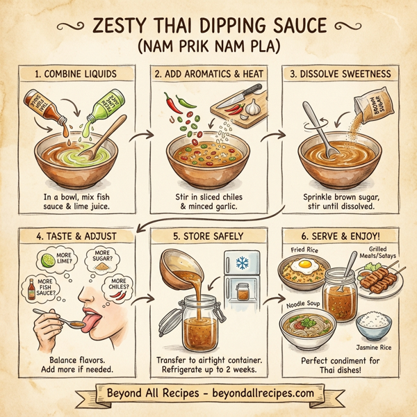 Zesty Thai Dipping Sauce (Nam Prik Nam Pla) instructions