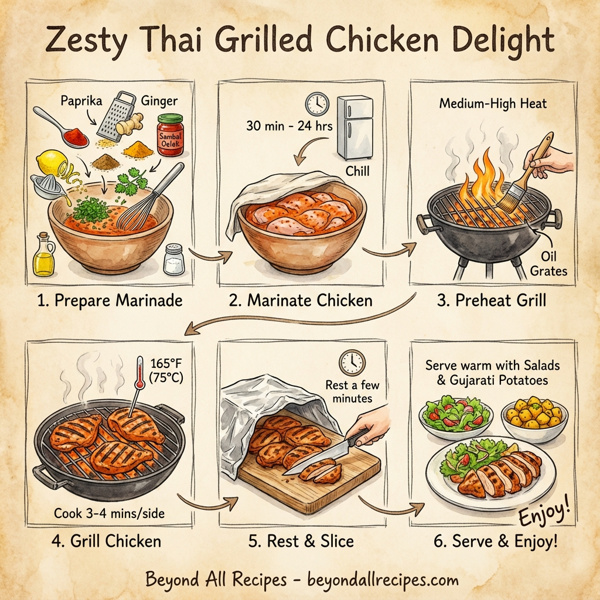 Zesty Thai Grilled Chicken Delight instructions