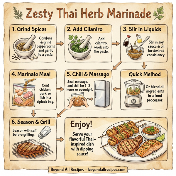 Zesty Thai Herb Marinade instructions