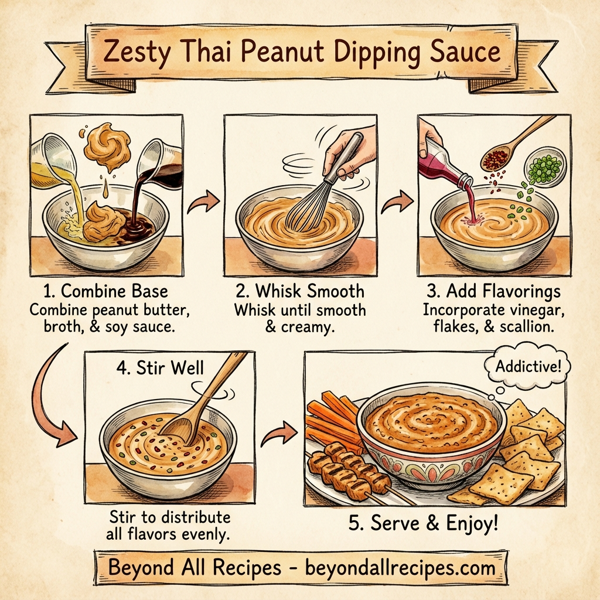 Zesty Thai Peanut Dipping Sauce instructions