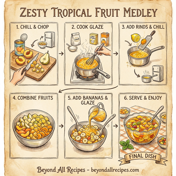 Zesty Tropical Fruit Medley instructions