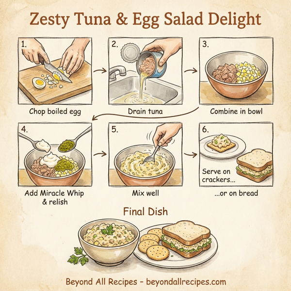 Zesty Tuna & Egg Salad Delight instructions